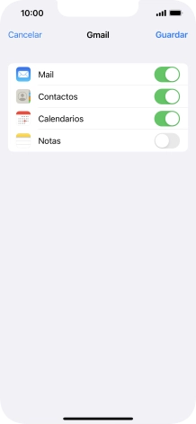 Si aparece en la pantalla esta imagen, tu cuenta de correo electrónico ha sido reconocida y configurada automáticamente. Sigue las indicaciones de la pantalla para introducir más información y terminar la configuración.