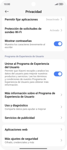 Pulsa Más ajustes de seguridad. Pulsa Más ajustes de seguridad.