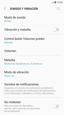 Pulsa la tecla de inicio para terminar y regresar a la pantalla de inicio.