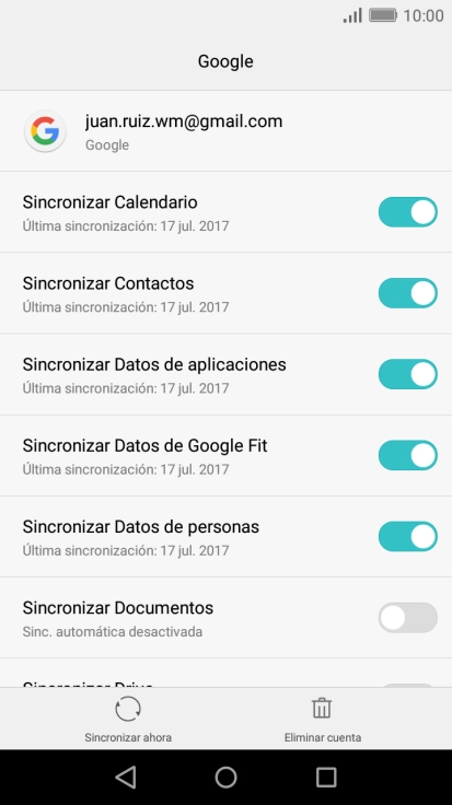 Pulsa la tecla de inicio para terminar y regresar a la pantalla de inicio.