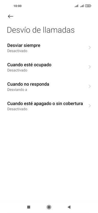 Pulsa la tecla de inicio para terminar y regresar a la pantalla de inicio.