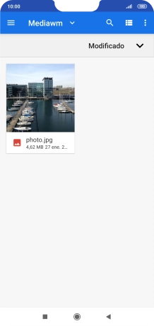 Pulsa el archivo deseado.