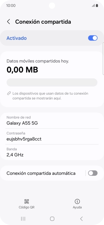 Pulsa la tecla de inicio para terminar y regresar a la pantalla de inicio.