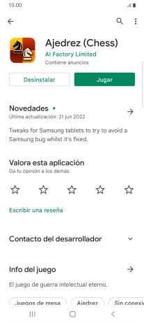 Pulsa Desinstalar.