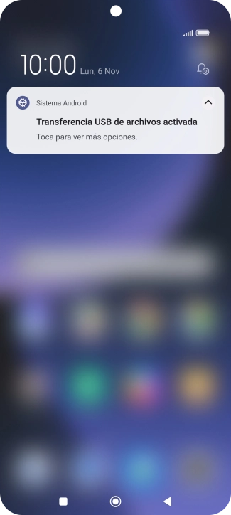 Pulsa Toca para ver más opciones..