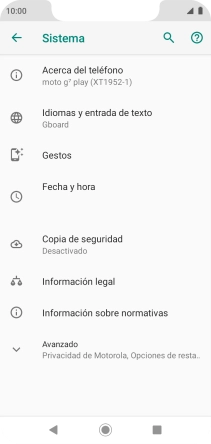 Pulsa Fecha y hora. Pulsa Fecha y hora.