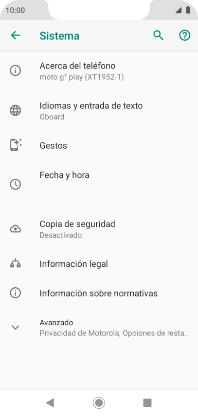 Pulsa Fecha y hora. Pulsa Fecha y hora.