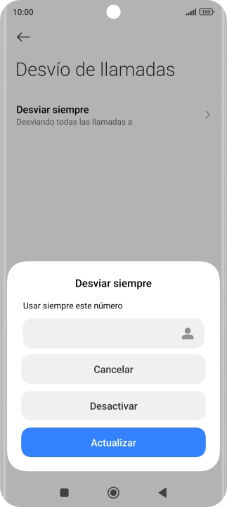 Pulsa Desactivar.