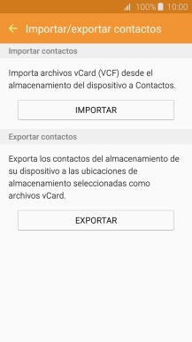 Pulsa IMPORTAR.