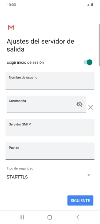Pulsa el indicador junto a 