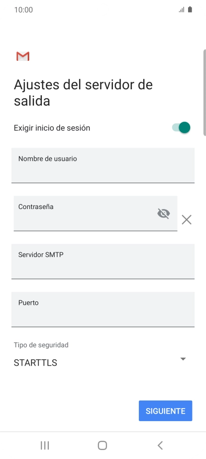 Pulsa el indicador junto a 