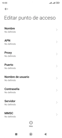 Pulsa Nombre.