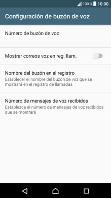 Pulsa la tecla de inicio para terminar y regresar a la pantalla de inicio.