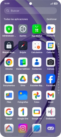 Pulsa Fotografías y desplázate a la carpeta deseada.