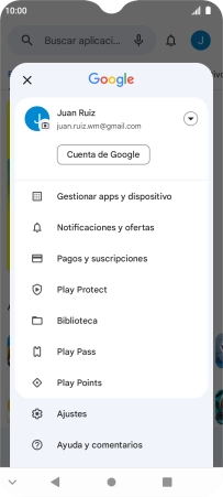 Pulsa Gestionar apps y dispositivo.