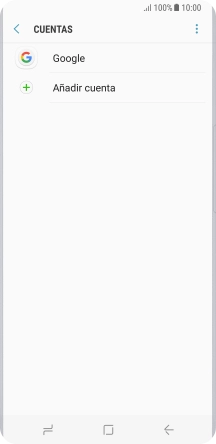 Pulsa Añadir cuenta.