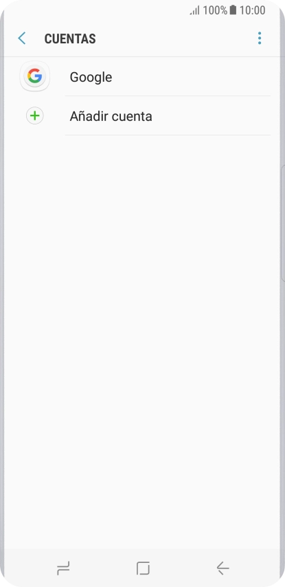 Pulsa Añadir cuenta.