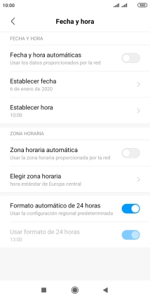 Pulsa el indicador junto a 