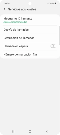 Pulsa el indicador junto a 