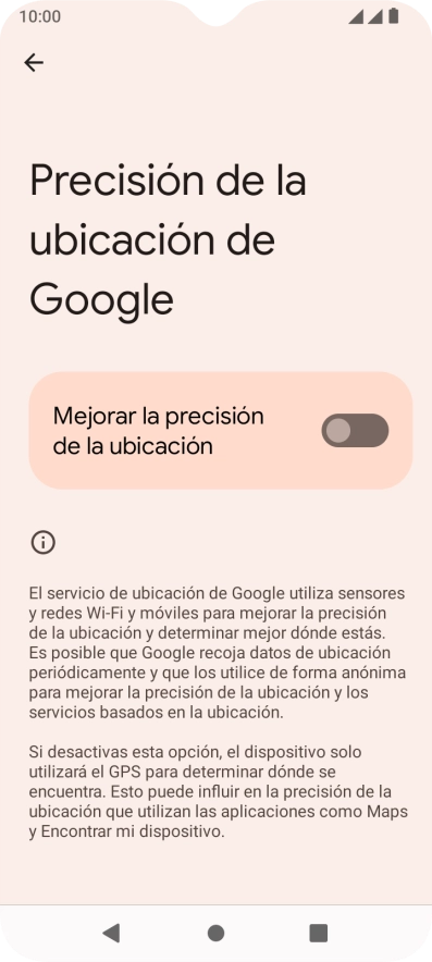 Si pulsas el indicador junto a 