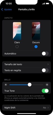 Pulsa el indicador junto a 
