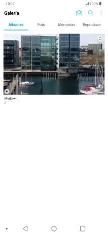 Pulsa Álbumes y desplázate a la carpeta deseada.