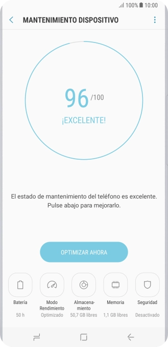 Pulsa Batería.