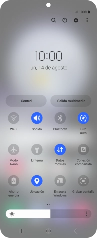 Pulsa el icono de ajustes.