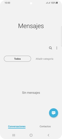 Pulsa el icono de menú. Pulsa el icono de menú.