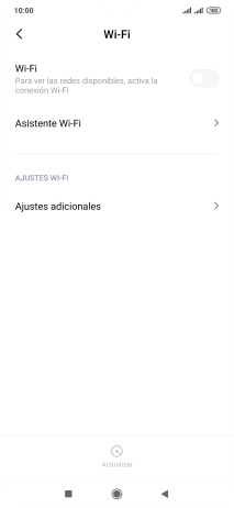 Pulsa el indicador junto a 