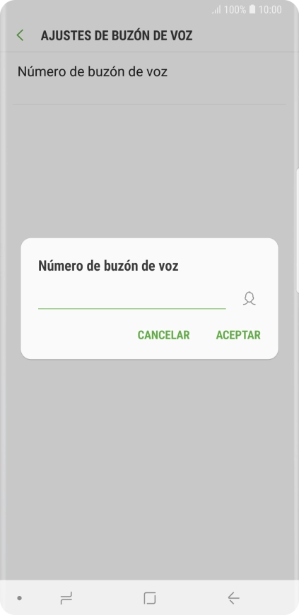 Introduce 22177 y pulsa ACEPTAR.