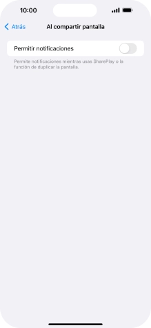 Pulsa el indicador junto a 