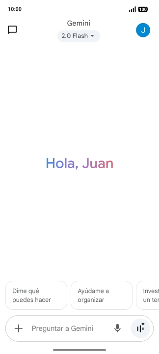 Pulsa el icono de perfil.