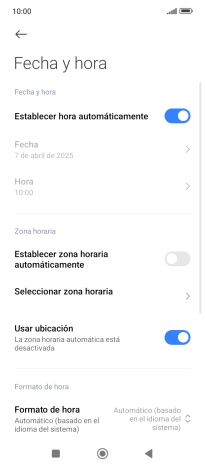 Pulsa el indicador junto a 