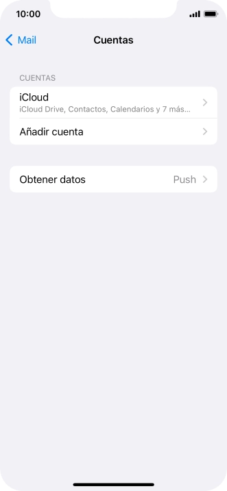 Pulsa Añadir cuenta.