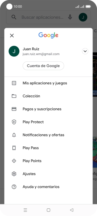 Pulsa Mis aplicaciones y juegos.