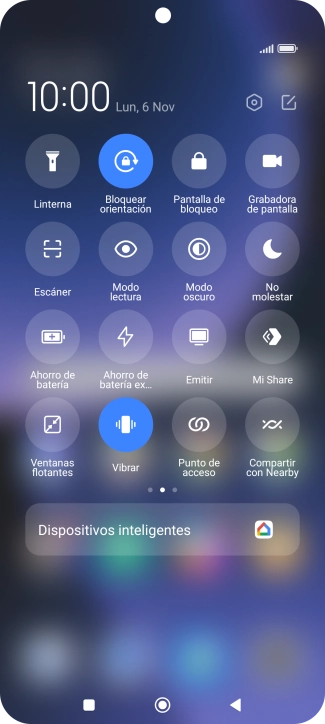 Pulsa Ahorro de batería para activar la función.