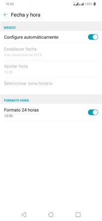 Pulsa la tecla de inicio para terminar y regresar a la pantalla de inicio.