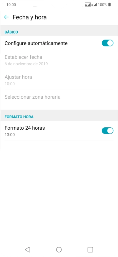 Pulsa la tecla de inicio para terminar y regresar a la pantalla de inicio.