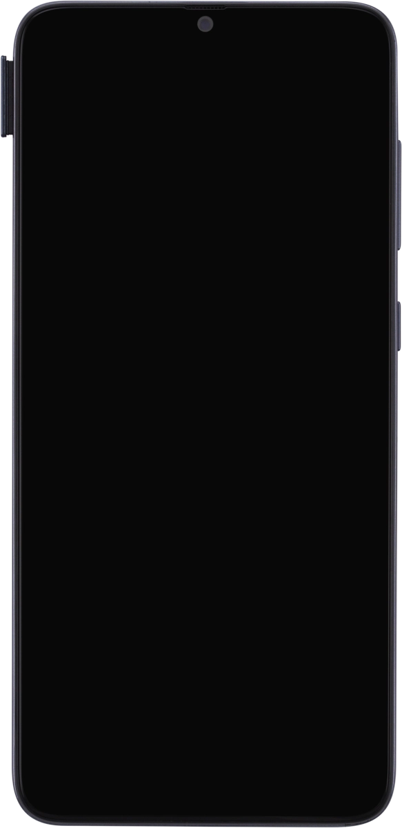 Retira el contenedor de tarjetas del teléfono.