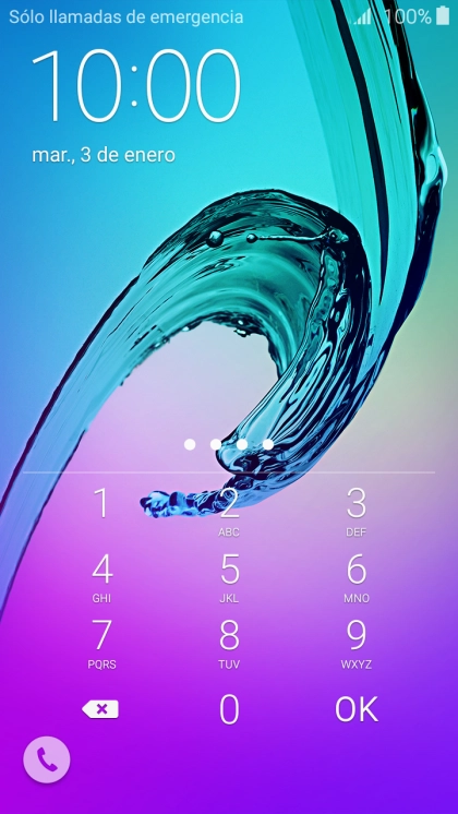 Si lo solicita el teléfono, introduce el código PIN y pulsa OK.