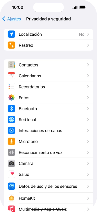 Pulsa Localización.