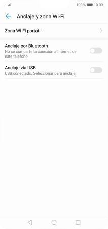 Pulsa Zona Wi-Fi portátil. Pulsa Zona Wi-Fi portátil.