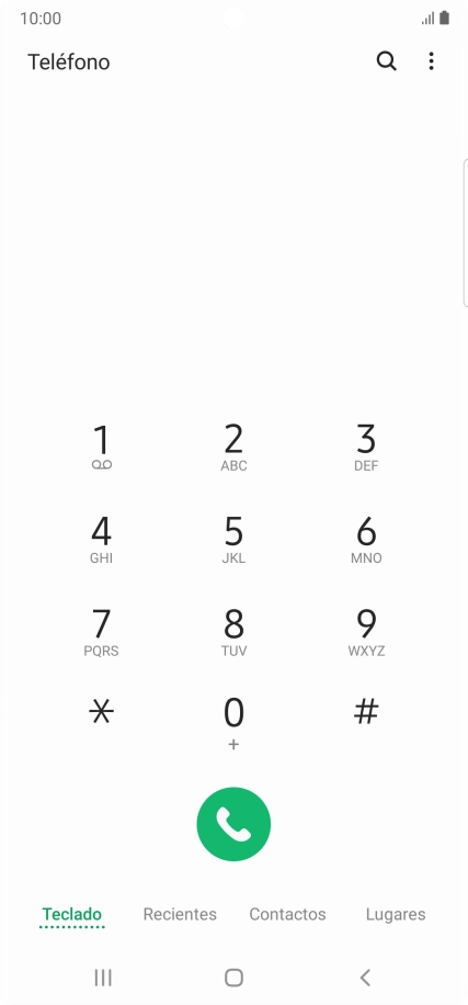 Pulsa el icono de menú.