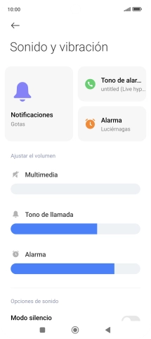 Pulsa la tecla de inicio para terminar y regresar a la pantalla de inicio.