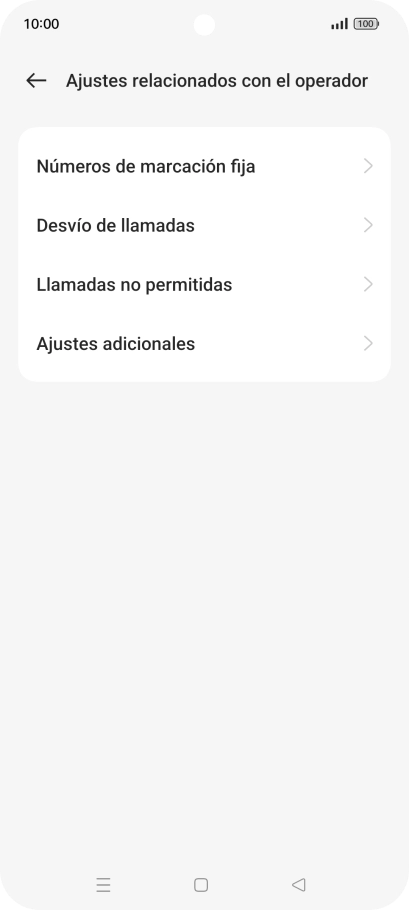 Pulsa Desvío de llamadas.