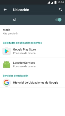 Pulsa Modo.