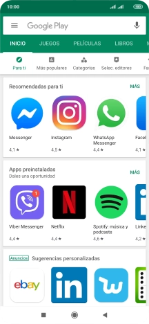 Desliza el dedo hacia la derecha desde la parte izquierda de la pantalla. Desliza el dedo hacia la derecha desde la parte izquierda de la pantalla.