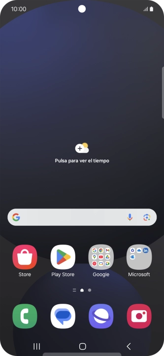 Pulsa el icono de llamadas.