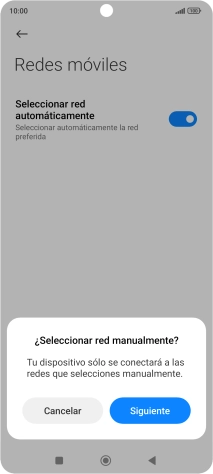 Pulsa Siguiente.